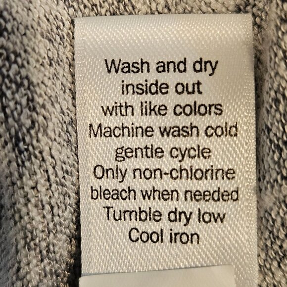 Athleta Womens L Long Sleeve Heathered Gray Tunic Top Athleisure yoga casual - Picture 8 of 11